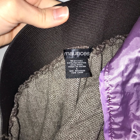 Tweed like skirt with pockets - Picture 3 of 3